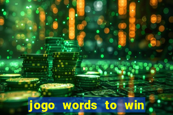 jogo words to win paga mesmo