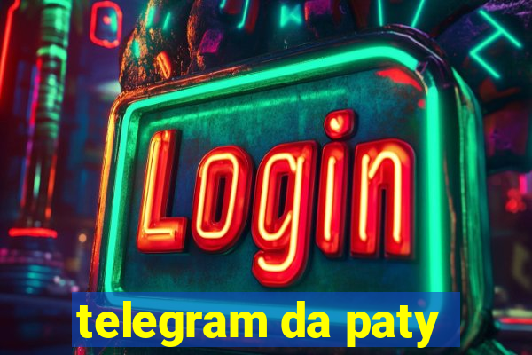 telegram da paty