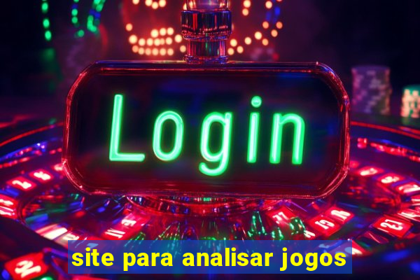 site para analisar jogos