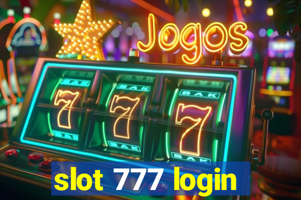 slot 777 login