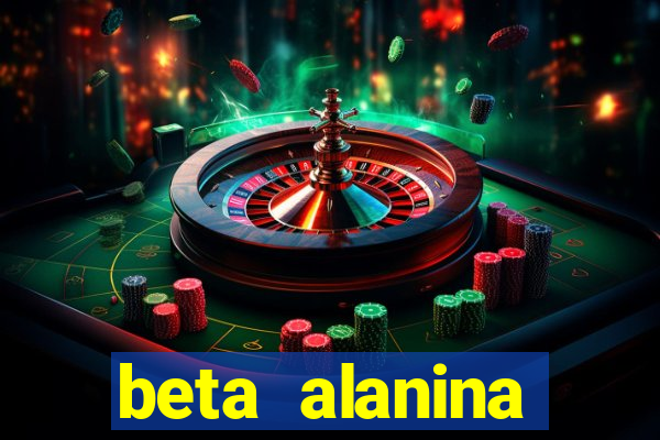 beta alanina aumenta a pressao