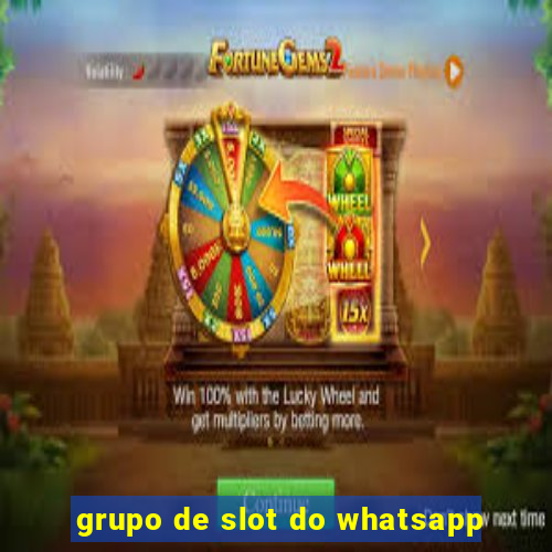 grupo de slot do whatsapp