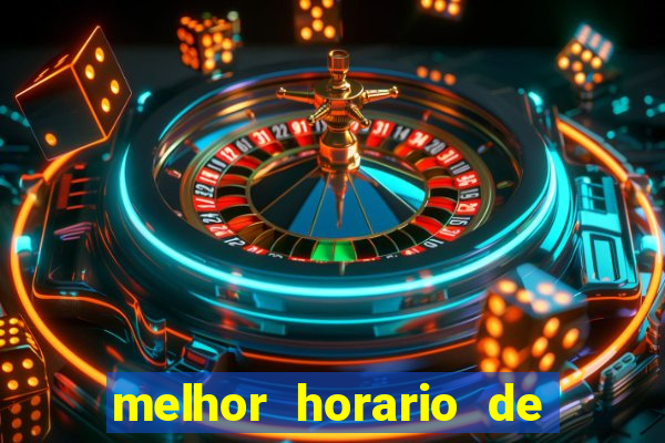 melhor horario de jogar fortune ox