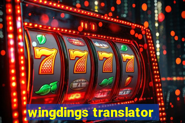 wingdings translator