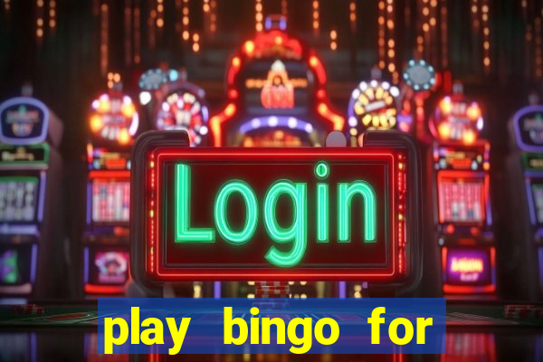 play bingo for money online