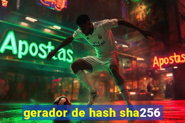 gerador de hash sha256