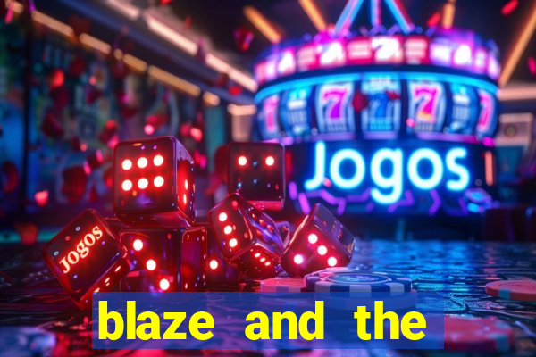 blaze and the monster machines logo font