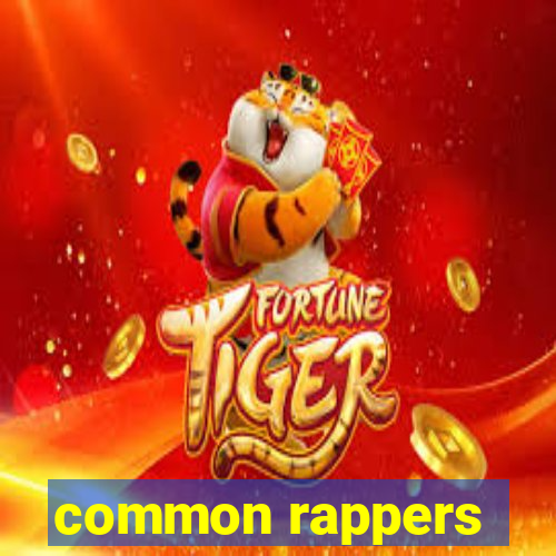 common rappers