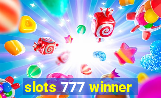 slots 777 winner