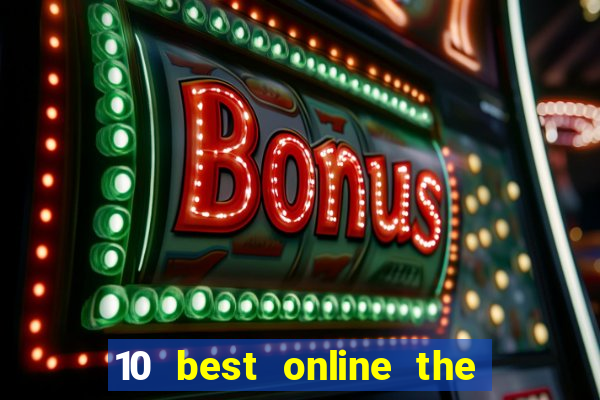 10 best online the water wheel casinos