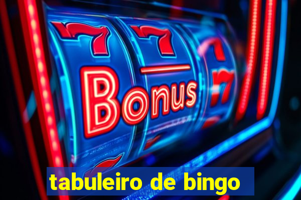 tabuleiro de bingo