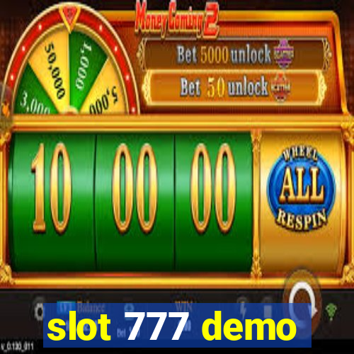 slot 777 demo