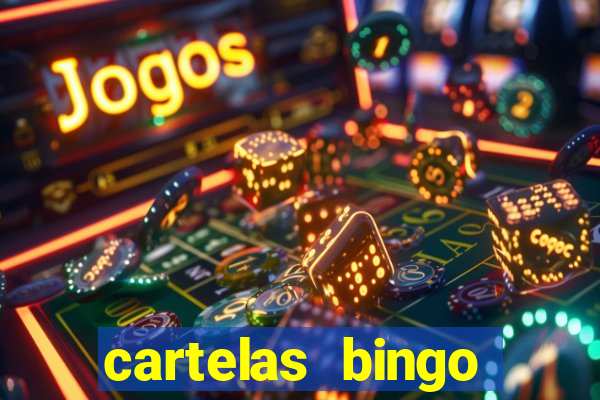 cartelas bingo bingo de palavras para imprimir