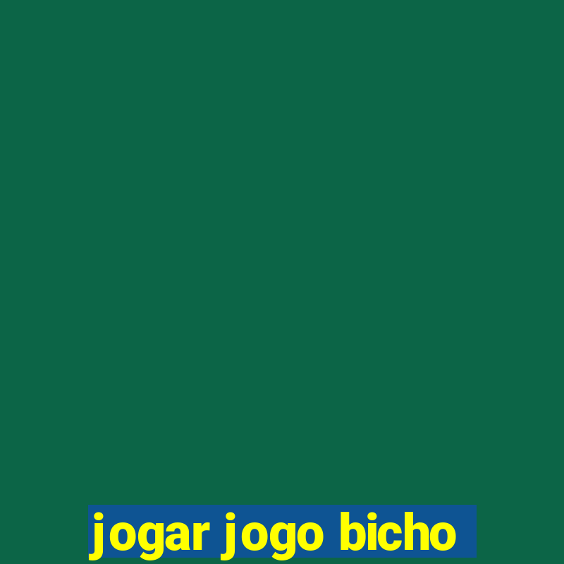 jogar jogo bicho