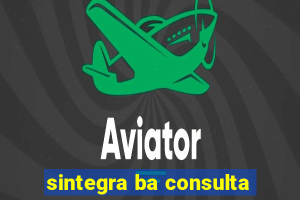 sintegra ba consulta