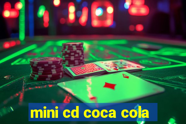 mini cd coca cola