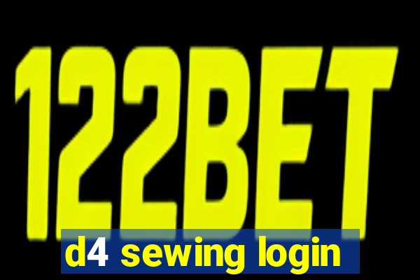 d4 sewing login