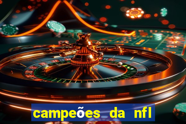 campeões da nfl desde 1920