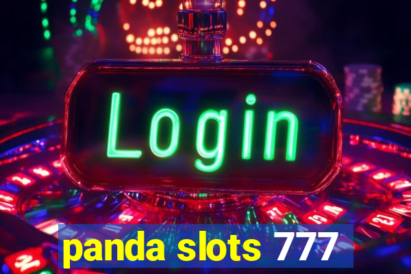 panda slots 777