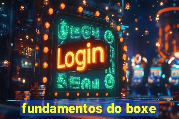 fundamentos do boxe