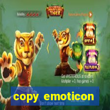 copy emoticon