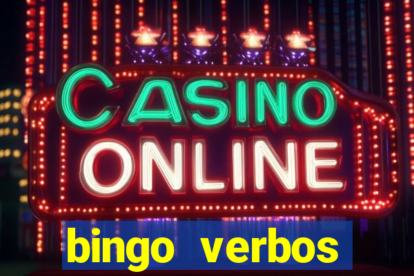 bingo verbos irregulares ingles