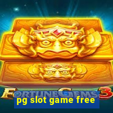 pg slot game free