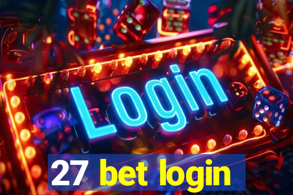 27 bet login