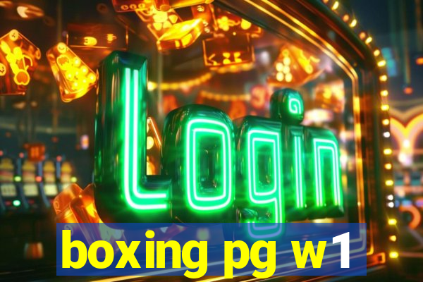 boxing pg w1