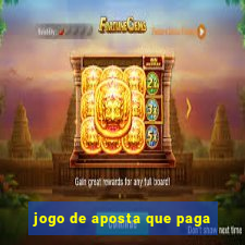 jogo de aposta que paga