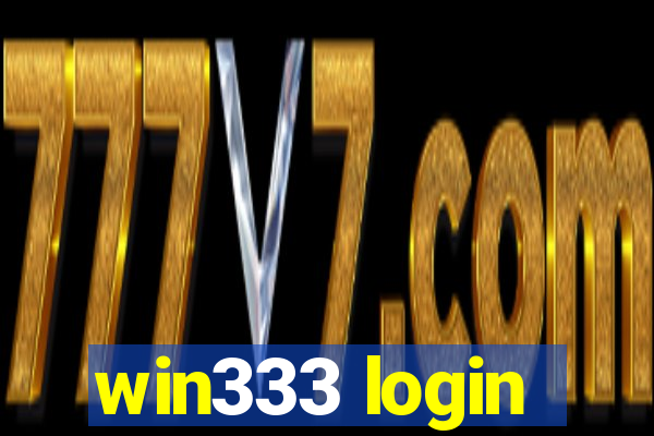 win333 login