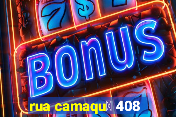 rua camaqu茫 408