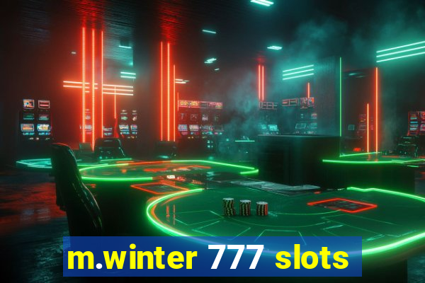 m.winter 777 slots