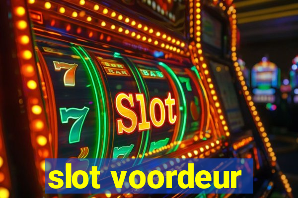 slot voordeur