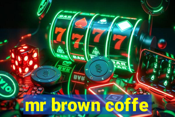 mr brown coffe