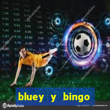 bluey y bingo bailando png