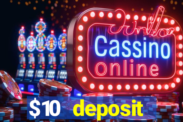 $10 deposit australian casino