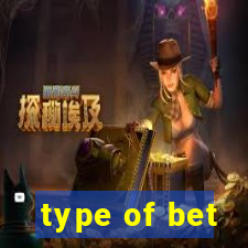 type of bet