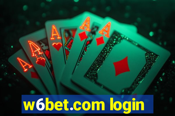 w6bet.com login