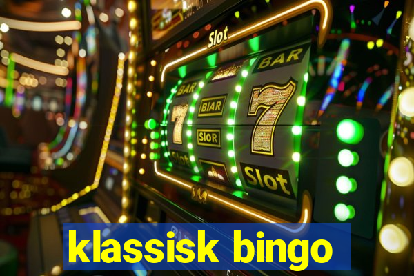 klassisk bingo