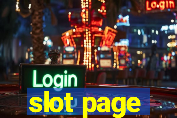 slot page