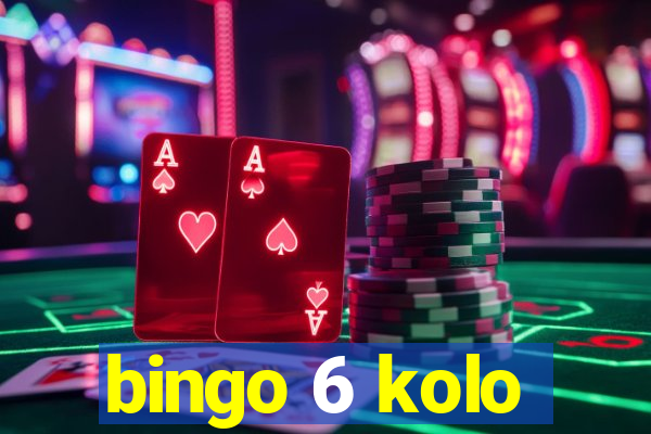 bingo 6 kolo