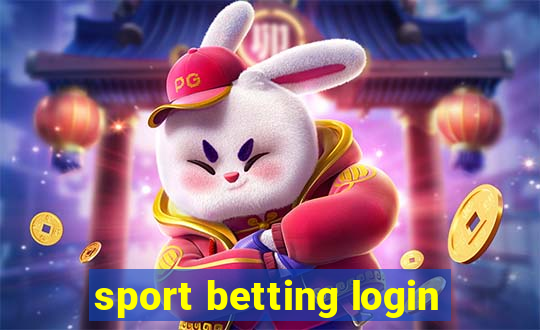 sport betting login