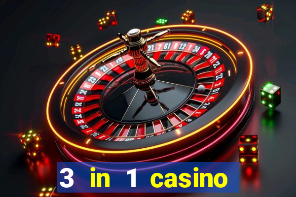 3 in 1 casino game table