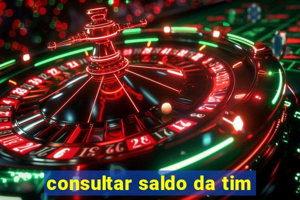 consultar saldo da tim