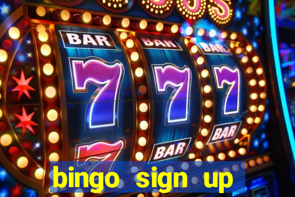 bingo sign up offers no wagering