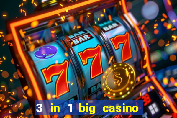 3 in 1 big casino game set