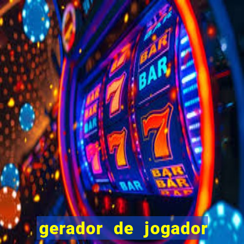 gerador de jogador de futebol