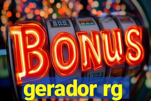 gerador rg