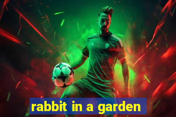 rabbit in a garden